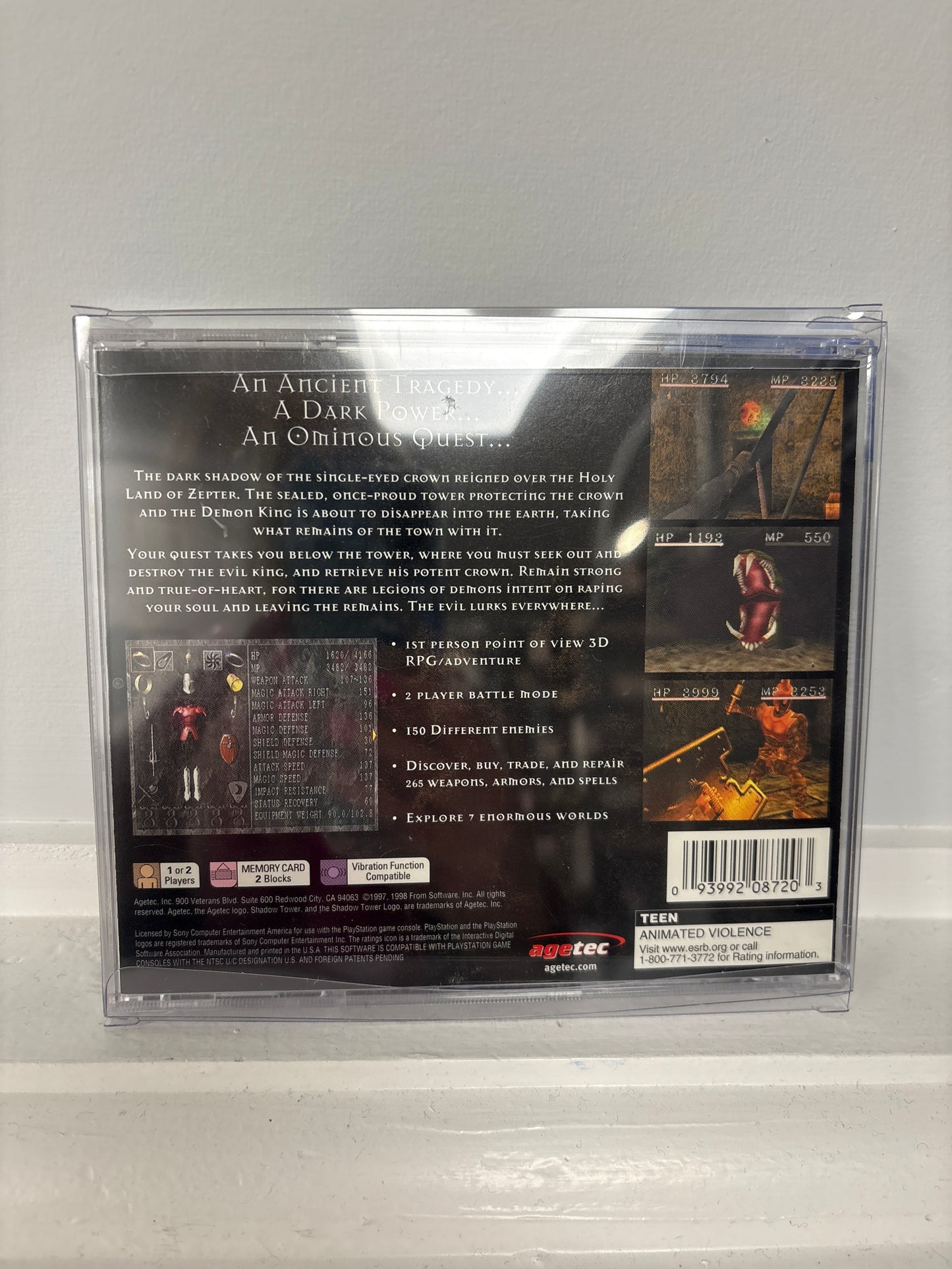 Shadow Tower - Playstation