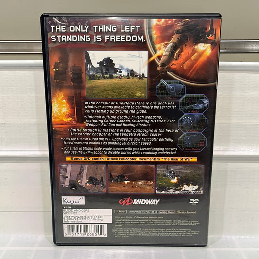 Fire Blade - Playstation 2