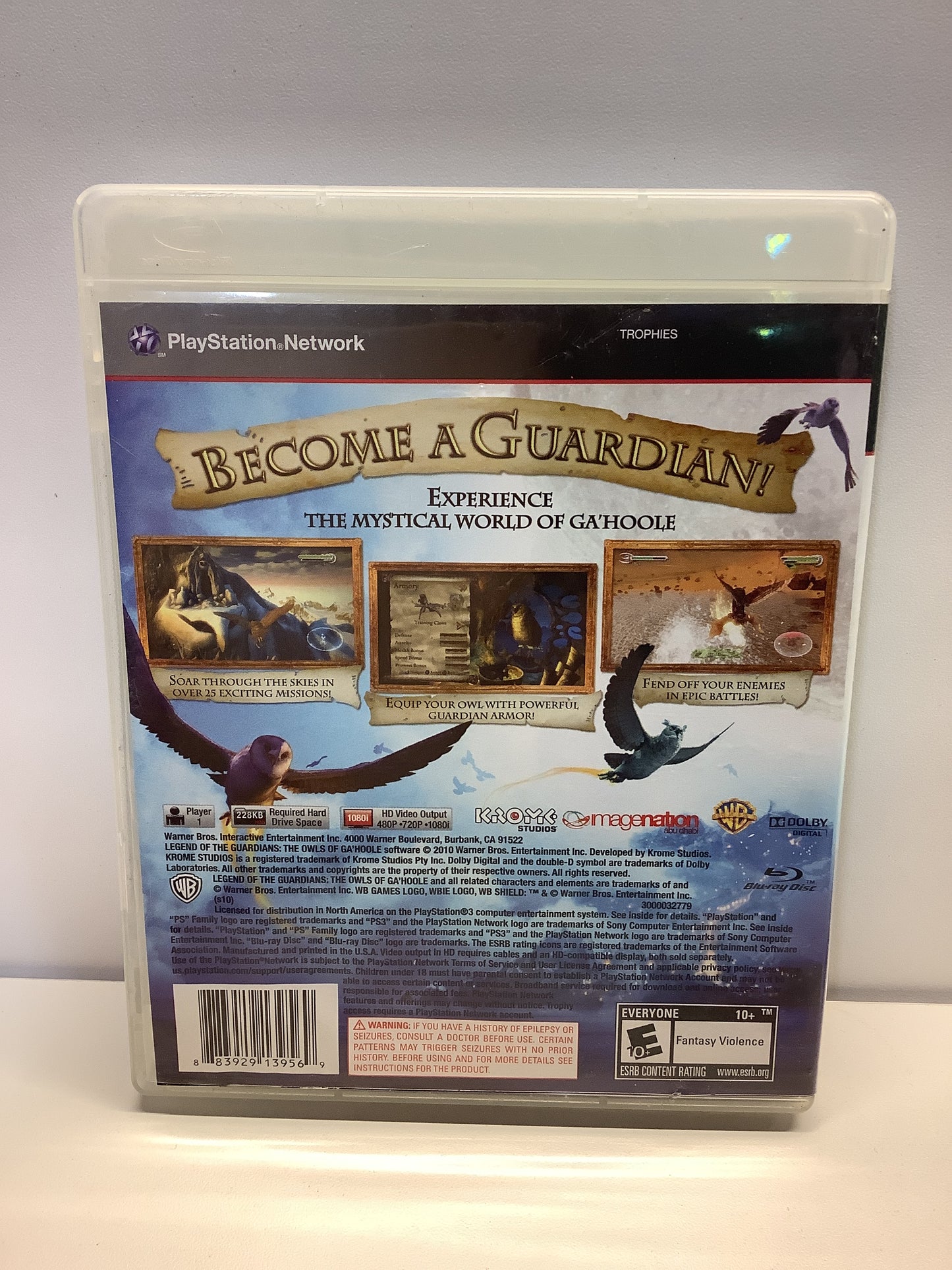 Legend of the Guardians: The Owls of Ga'Hoole - Playstation 3