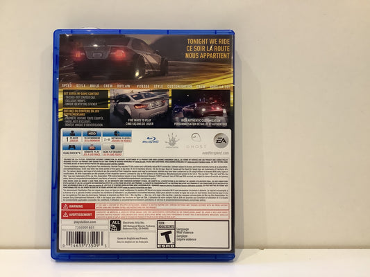 Need for Speed Deluxe Edition - Playstation 4