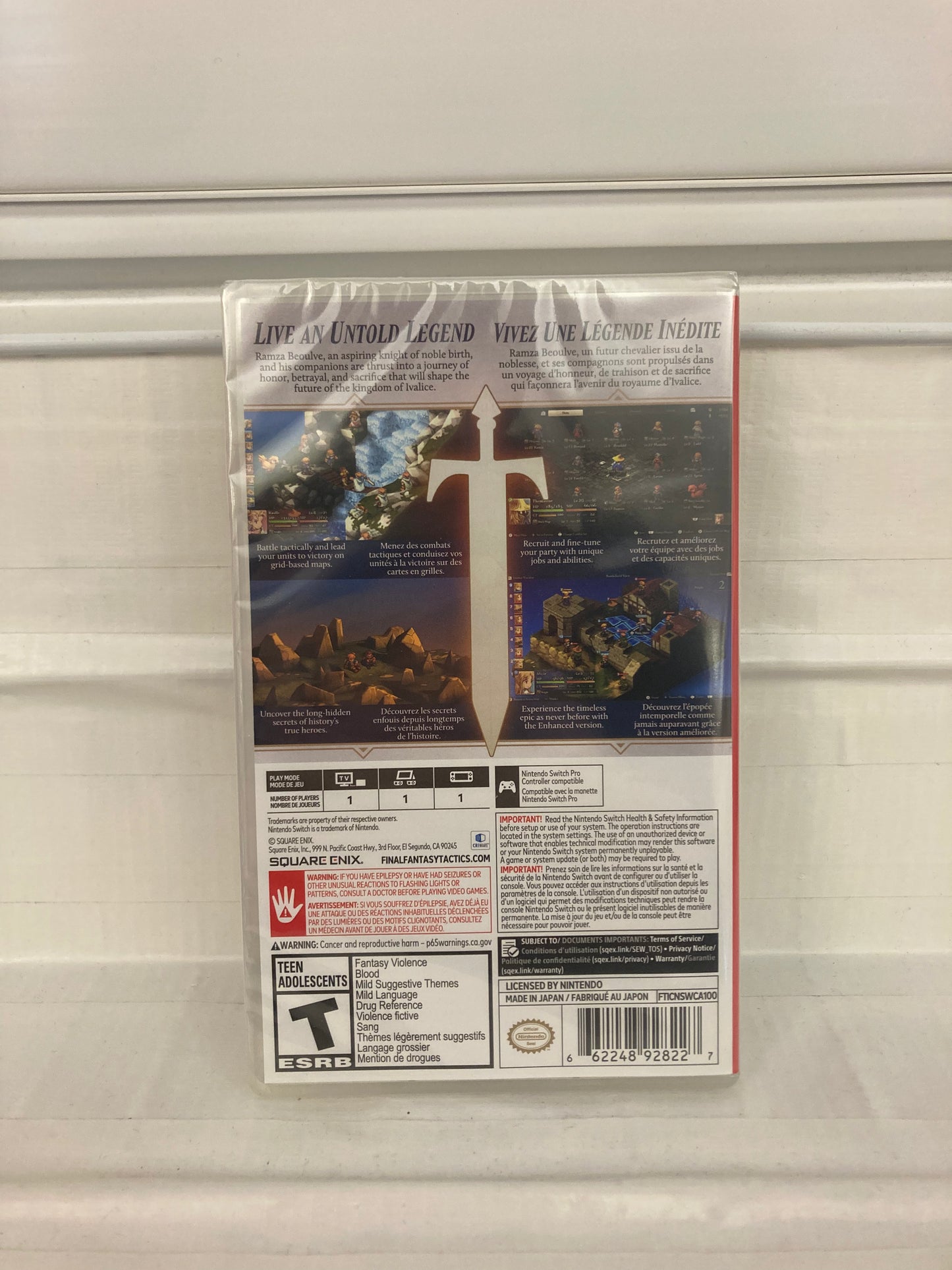 Final Fantasy Tactics: The Ivalice Chronicles - Nintendo Switch