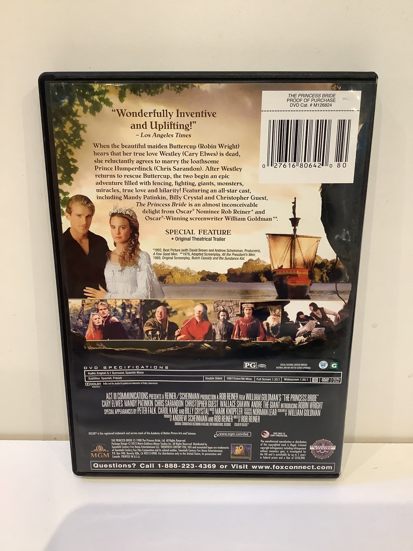The Princess Bride - DVD