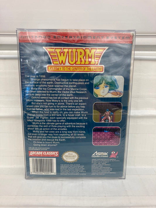 Wurm Journey to the Center of the Earth - NES