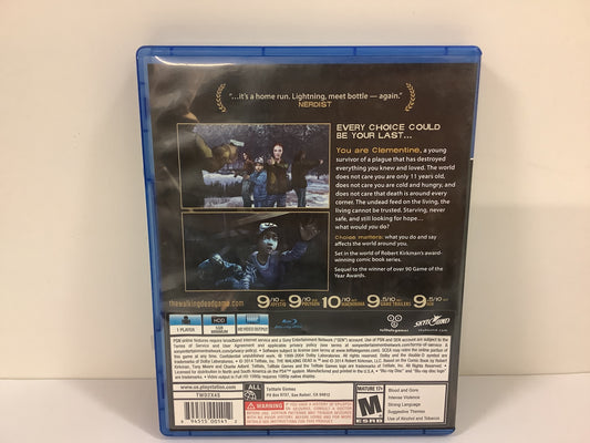 The Walking Dead: Season Two - Playstation 4