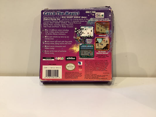 Walt Disney World Quest: Magical Racing Tour - GameBoy Color