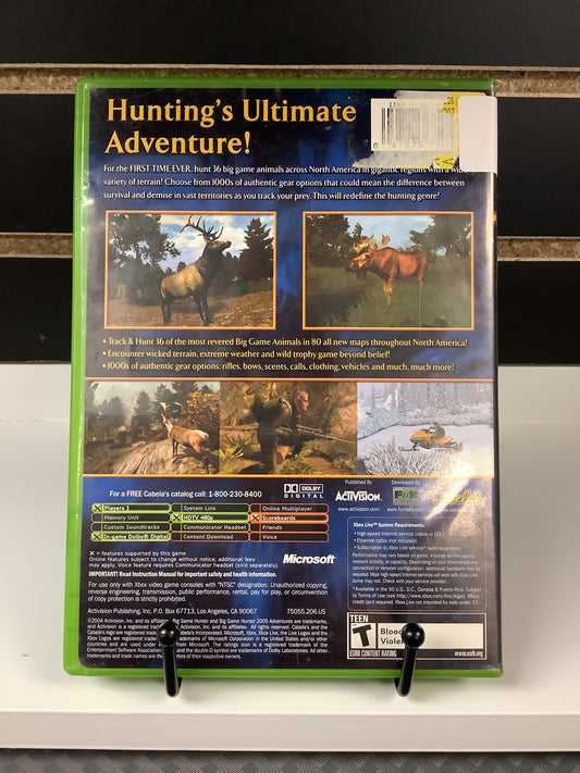 Cabela's Big Game Hunter 2005 Adventures - Xbox