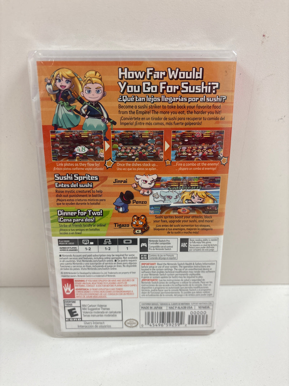 Sushi Striker - Nintendo Switch