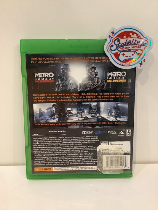 Metro Redux - Xbox One