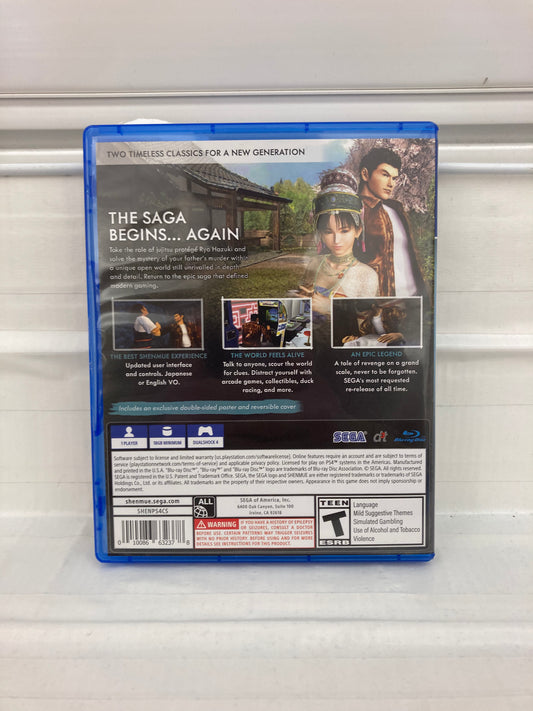Shenmue I & II - Playstation 4