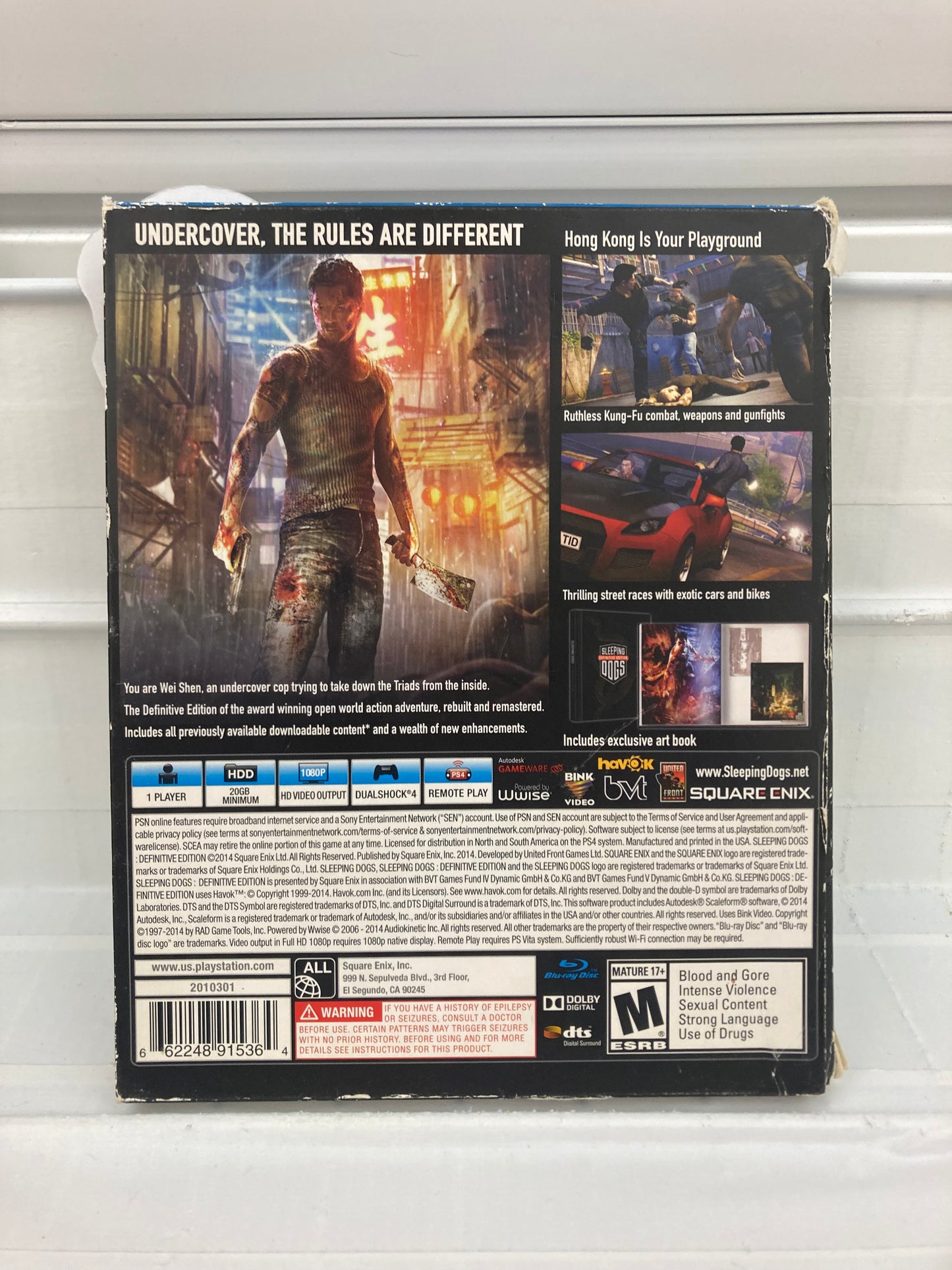 Sleeping Dogs: Definitive Edition - Playstation 4