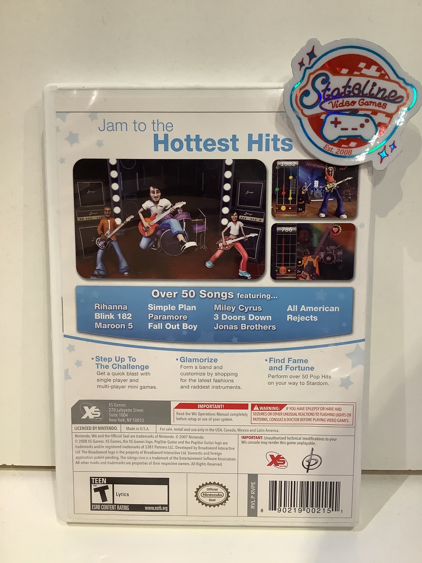 PopStar Guitar - Wii