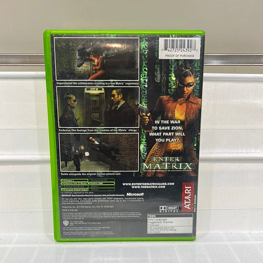 Enter the Matrix - Xbox
