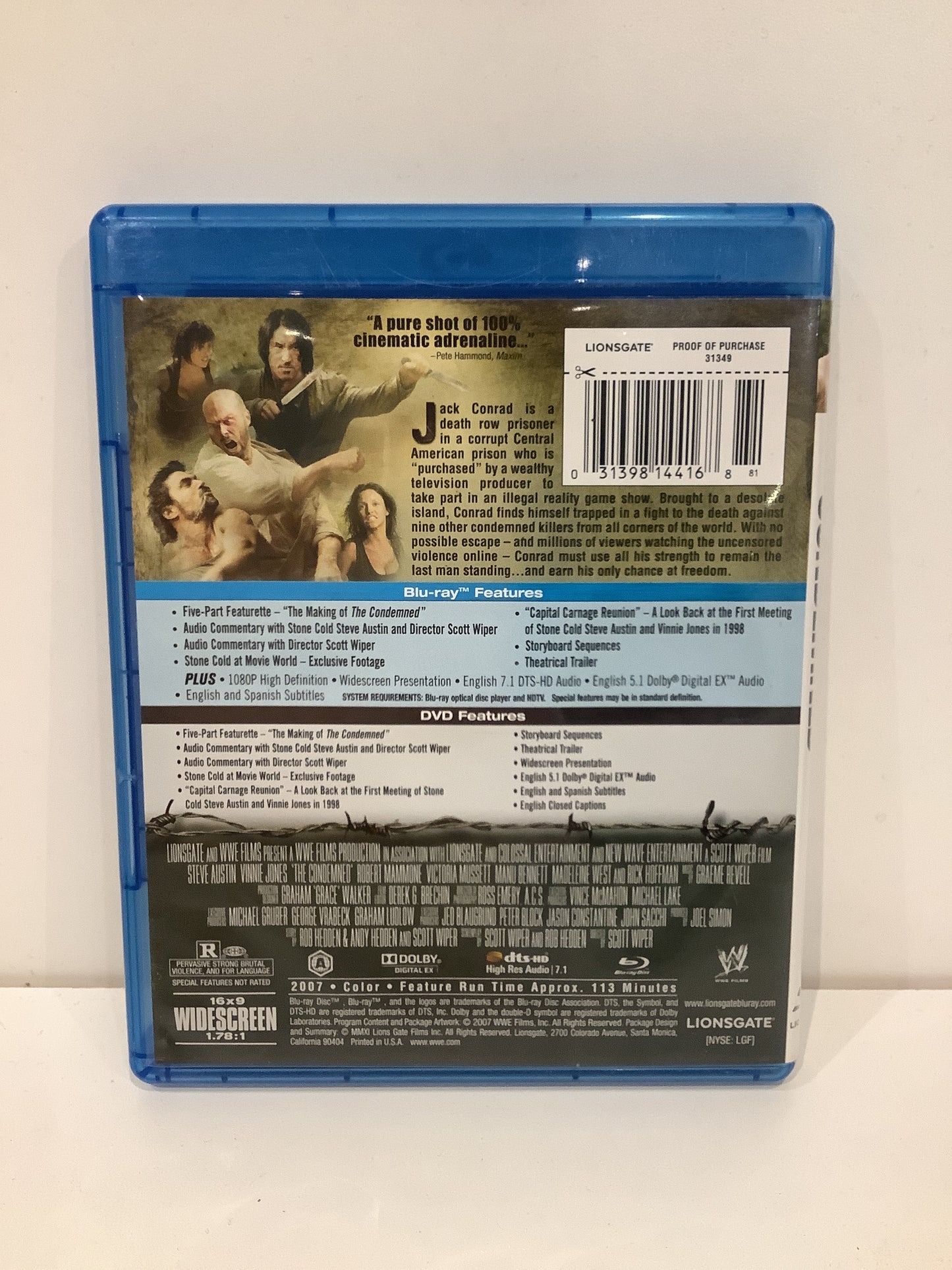 The Condemned - Blu-Ray