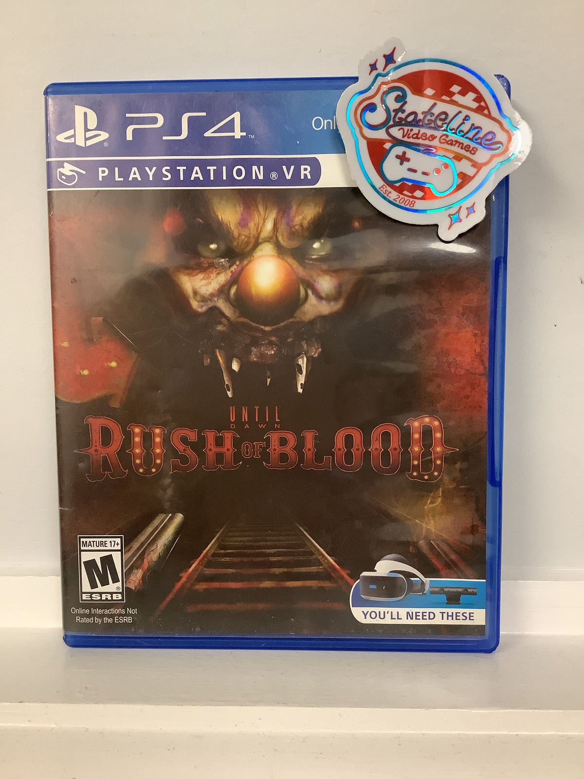 Until Dawn: Rush of Blood - Playstation 4