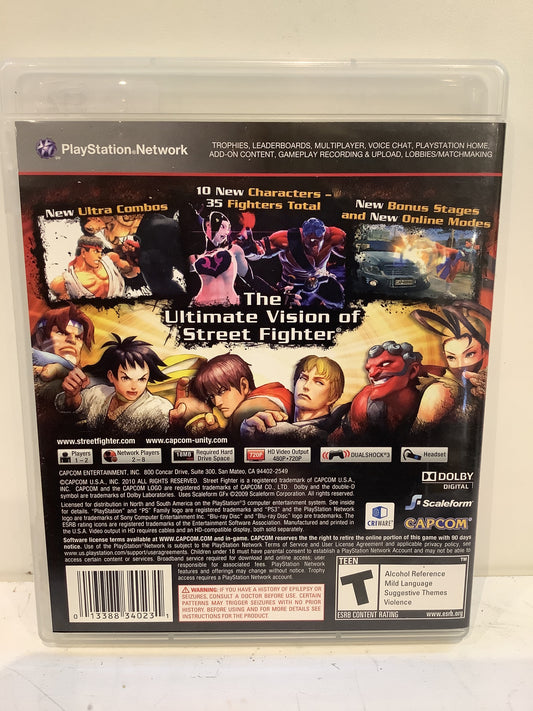 Super Street Fighter IV - Playstation 3