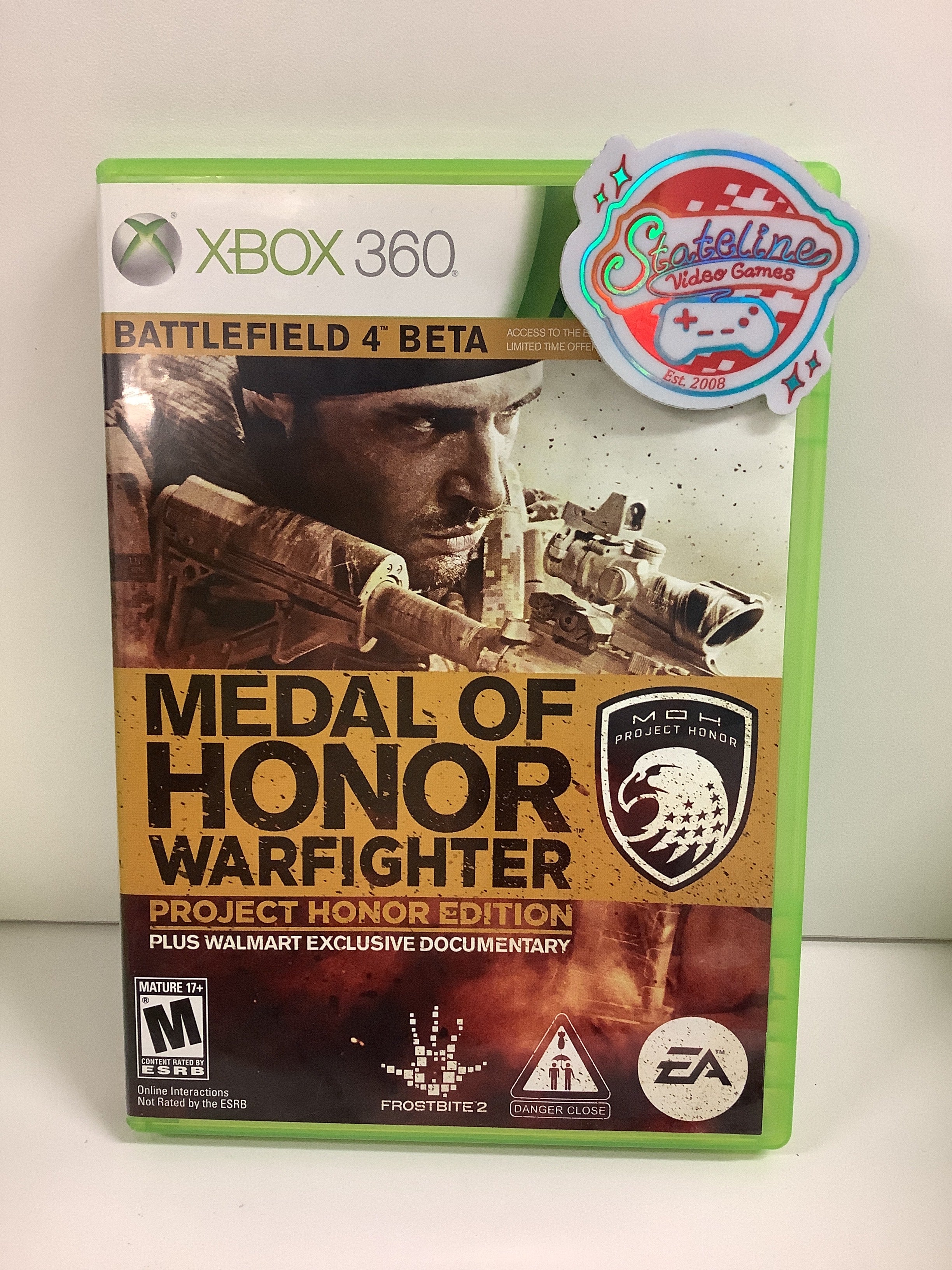 Jeu Medal Of Honor Warfighter - Édition Steelbook - Xbox 360 - Comme Neuf