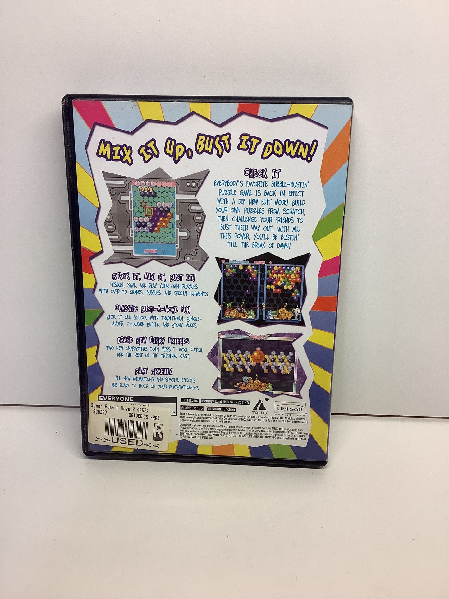 Super Bust-A-Move 2 - Playstation 2