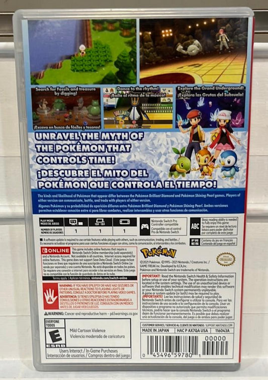 Pokemon Brilliant Diamond - Nintendo Switch