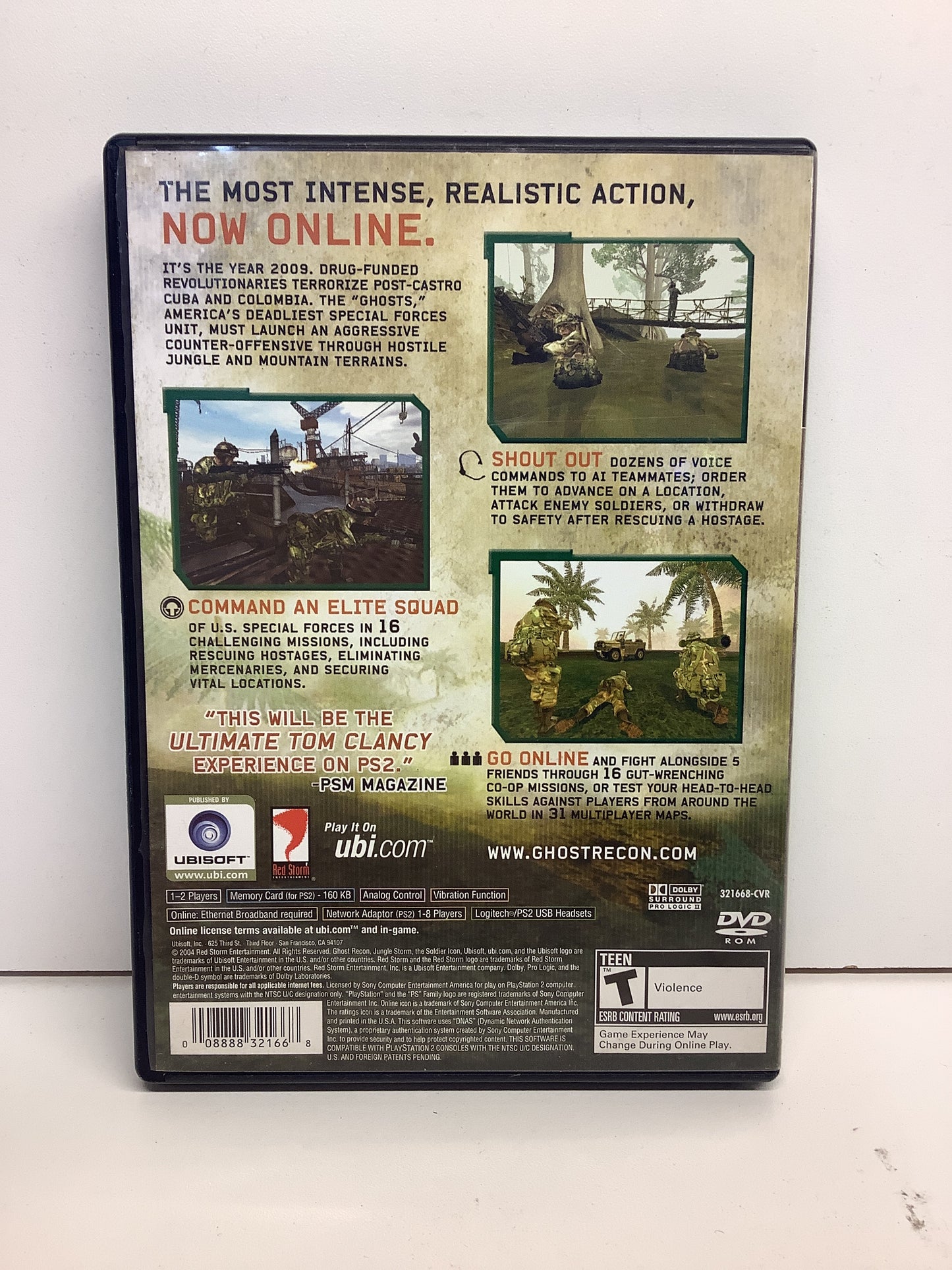 Ghost Recon Jungle Storm - Playstation 2