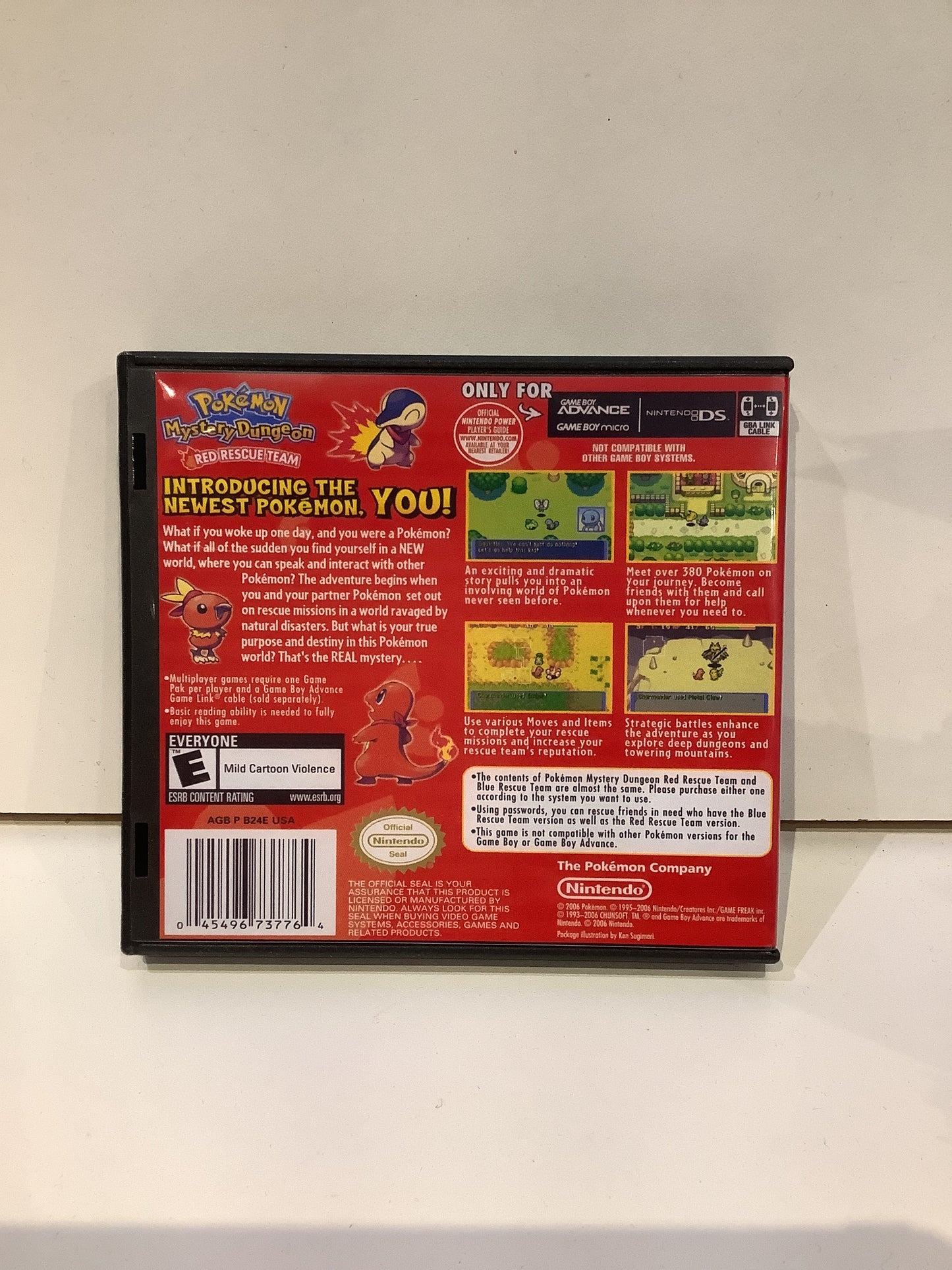 Pokemon Mystery Dungeon Red Rescue Team - GameBoy Advance