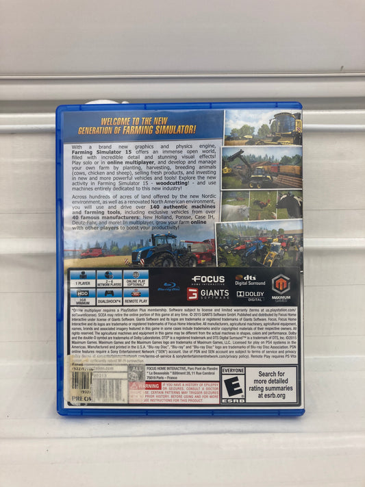 Farming Simulator 15 - Playstation 4