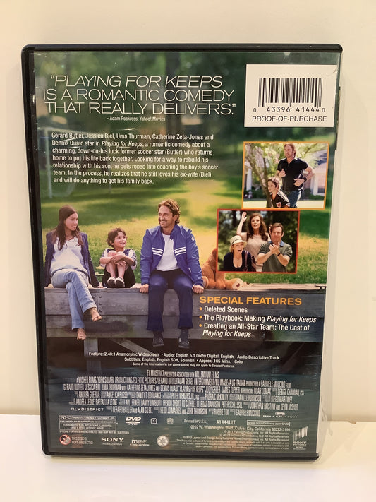 Playing for Keeps - DVD