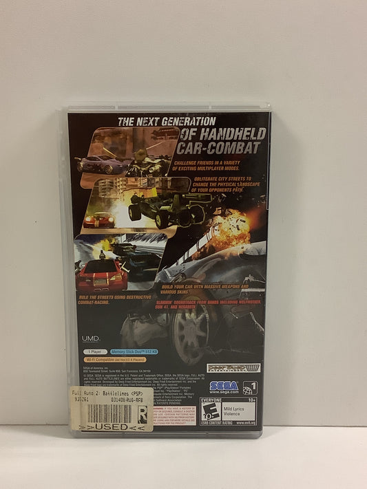 Full Auto 2 - PSP
