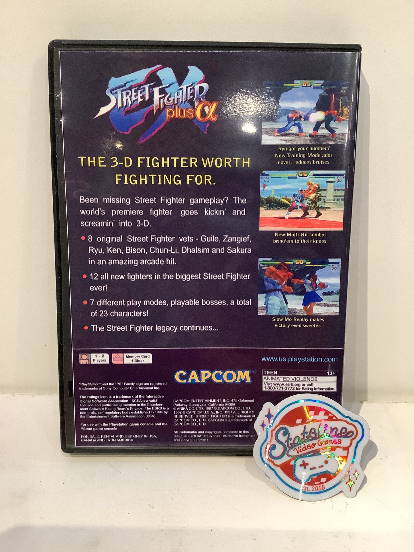 Street Fighter EX Plus Alpha - Playstation