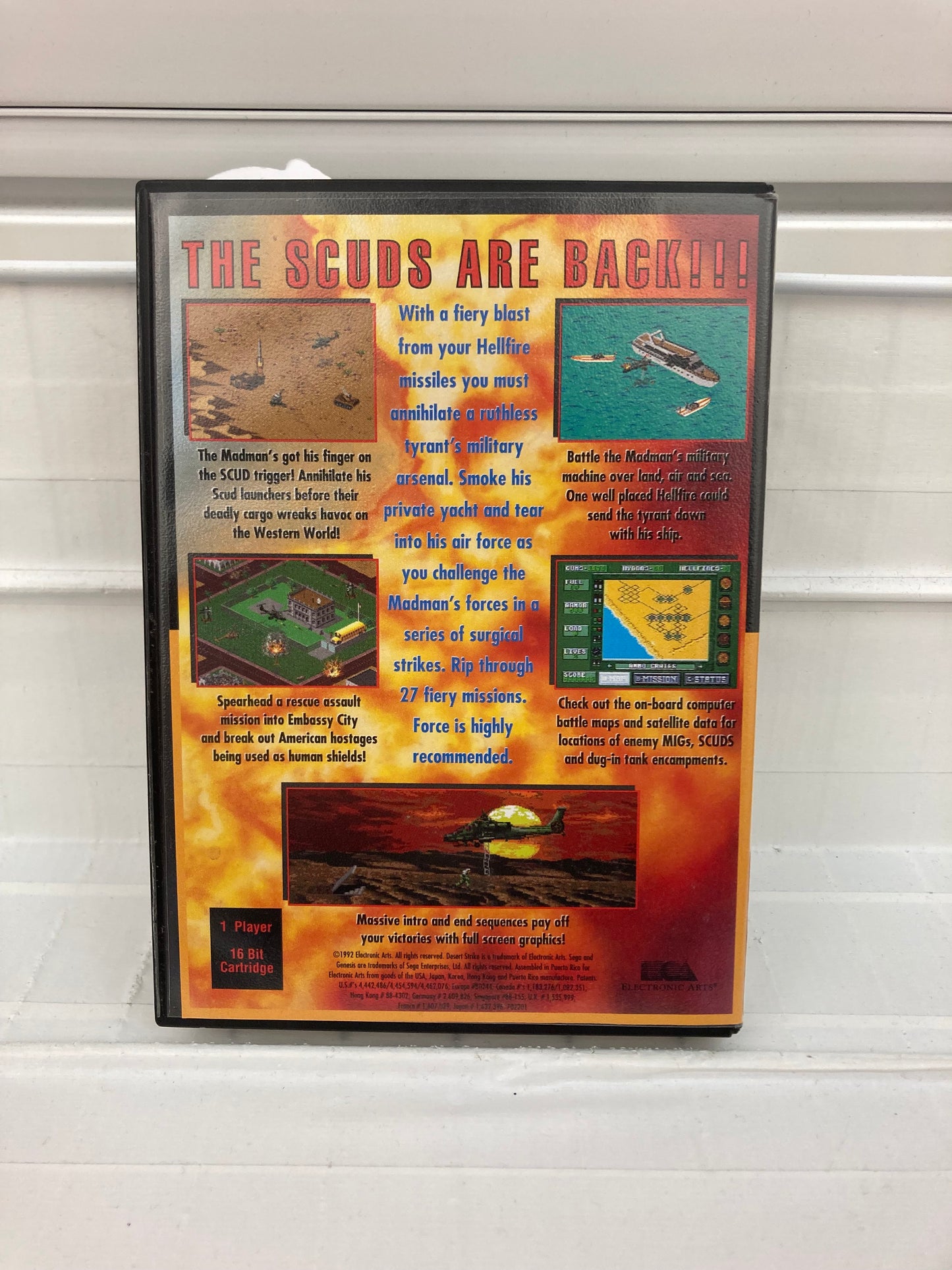 Desert Strike Return to the Gulf - Sega Genesis