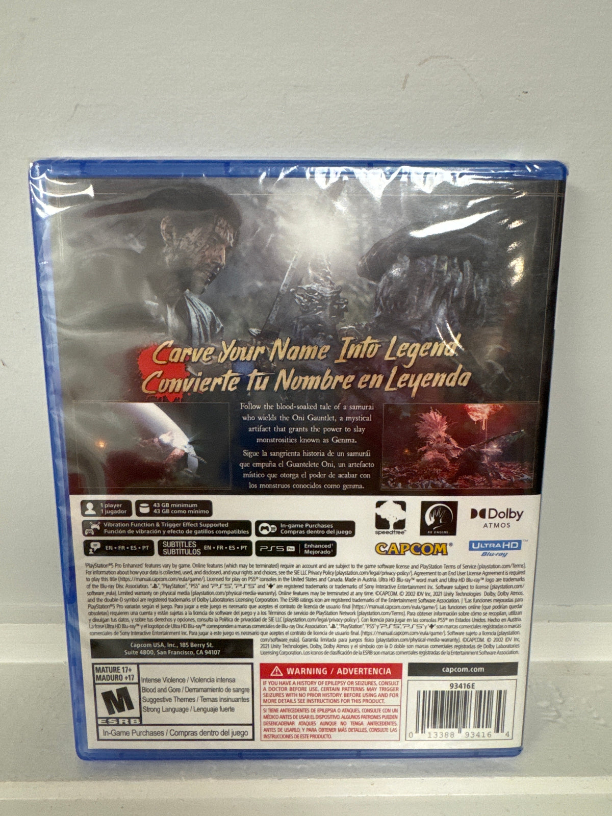 Onimusha: Way Of The Sword - Playstation 5