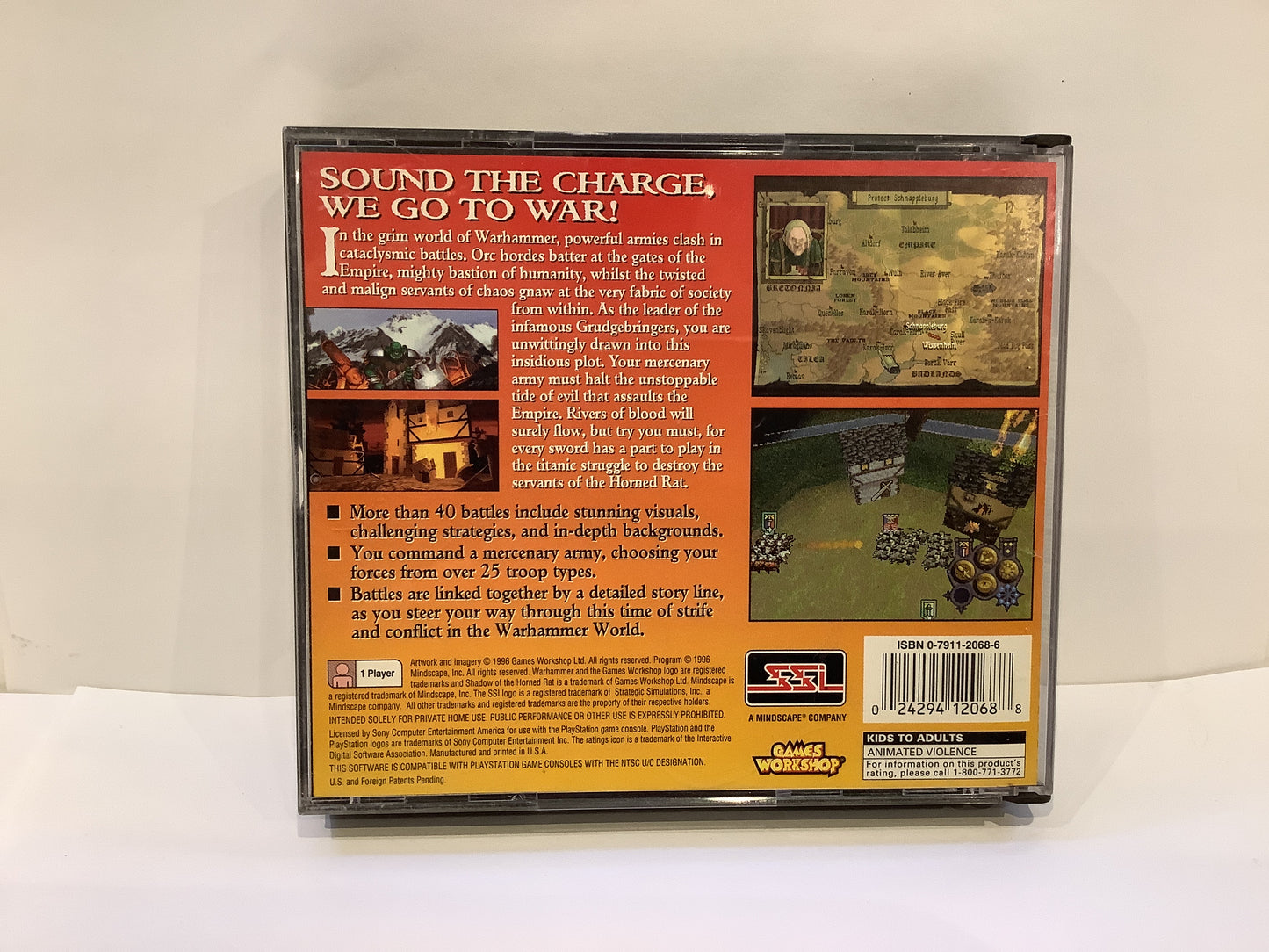 Warhammer Shadow of the Horned Rat - Playstation