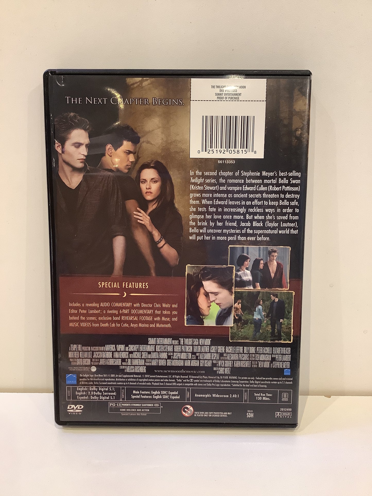 The Twilight Saga: New Moon - DVD