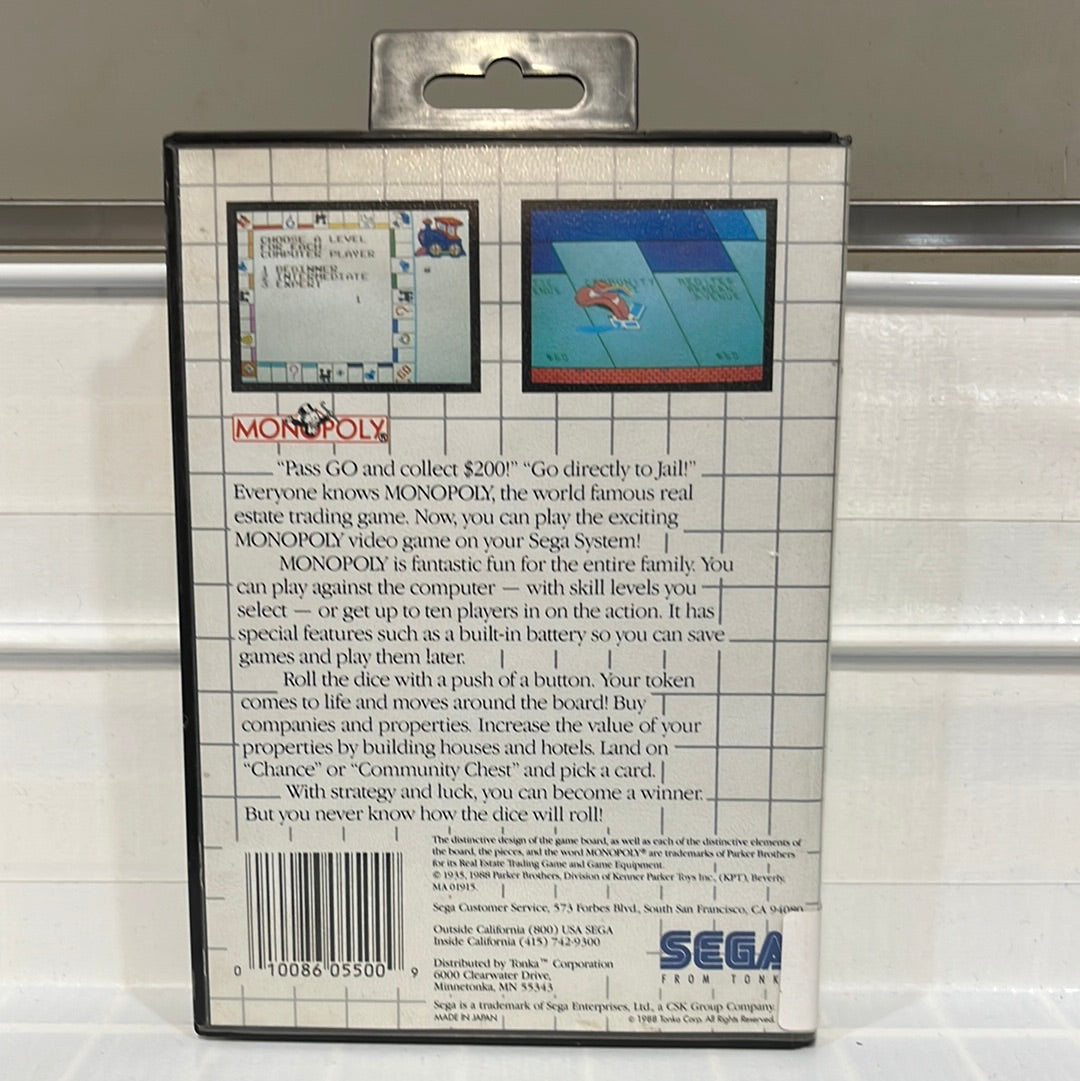 Monopoly - Sega Master System