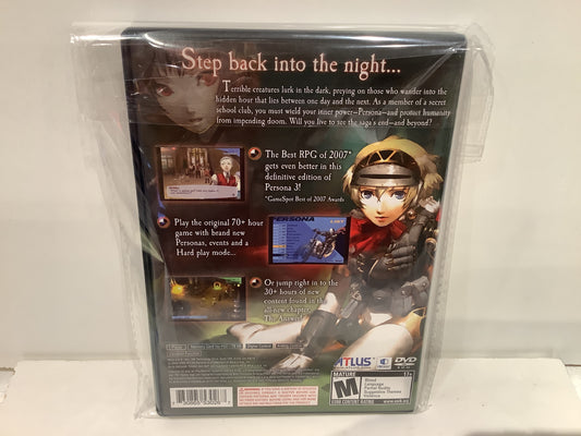 Shin Megami Tensei: Persona 3 FES - Playstation 2