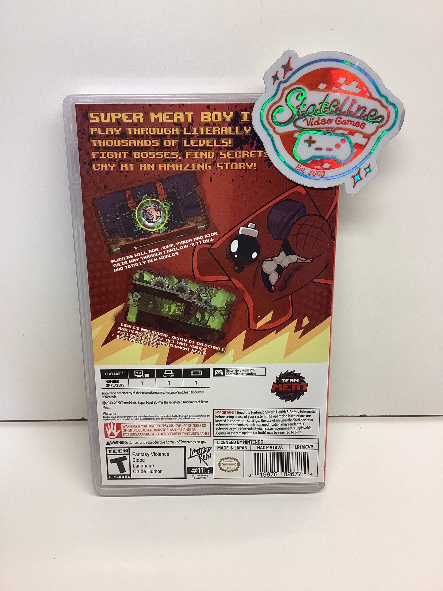 Super Meat Boy Forever - Nintendo Switch