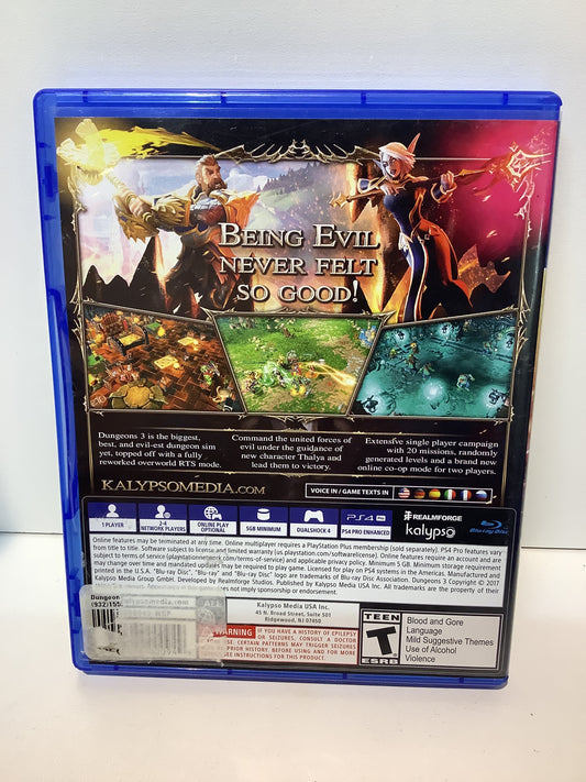 Dungeons III - Playstation 4