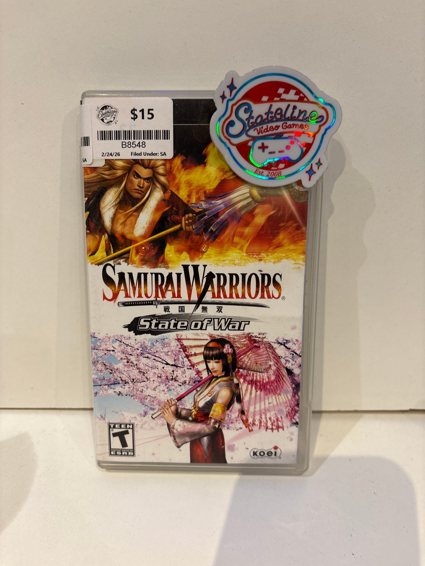 Samurai Warriors State of War - PSP