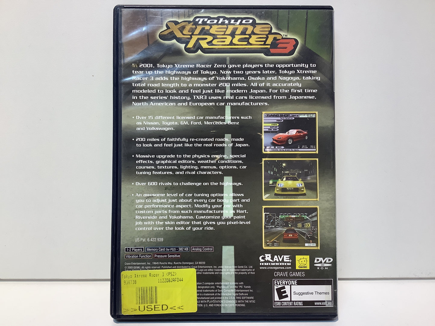 Tokyo Xtreme Racer 3 - Playstation 2