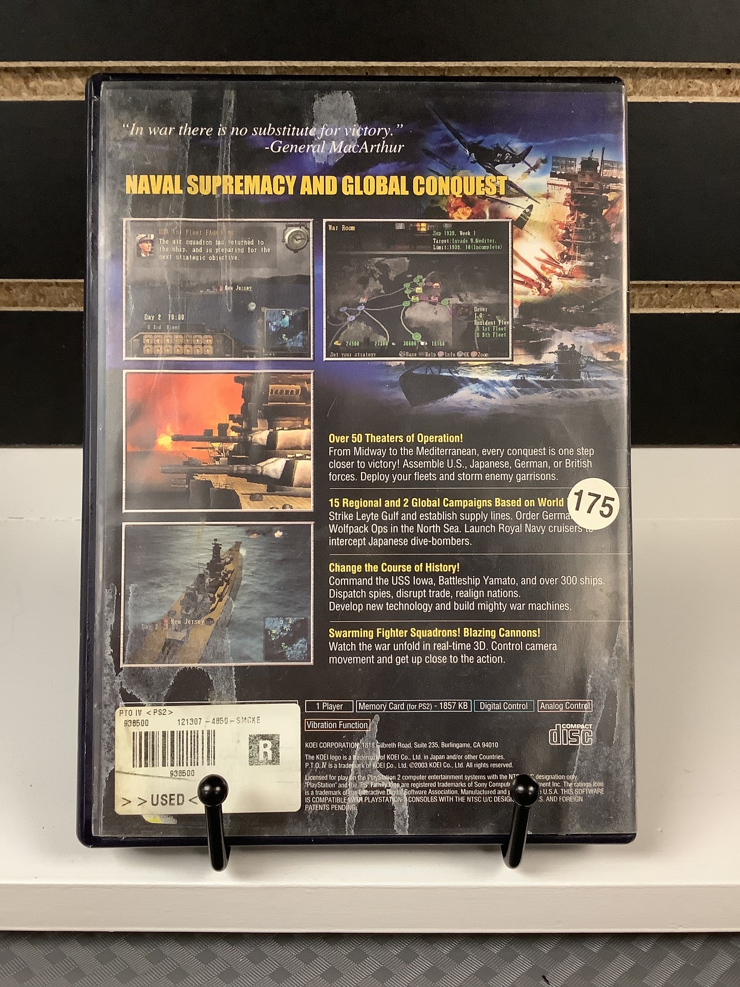 P.T.O. IV Pacific Theater of Operations - Playstation 2