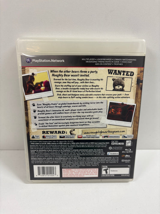 Naughty Bear - Playstation 3