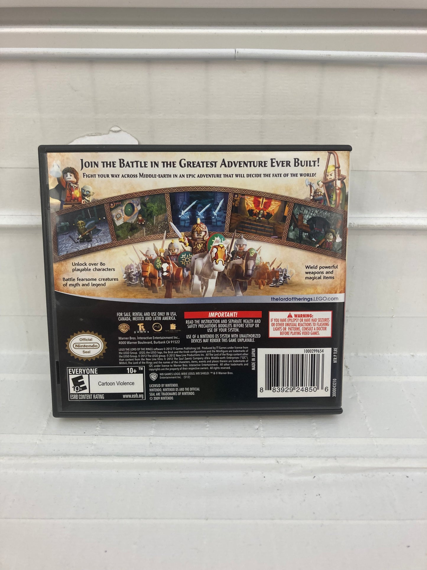 LEGO Lord Of The Rings - Nintendo DS