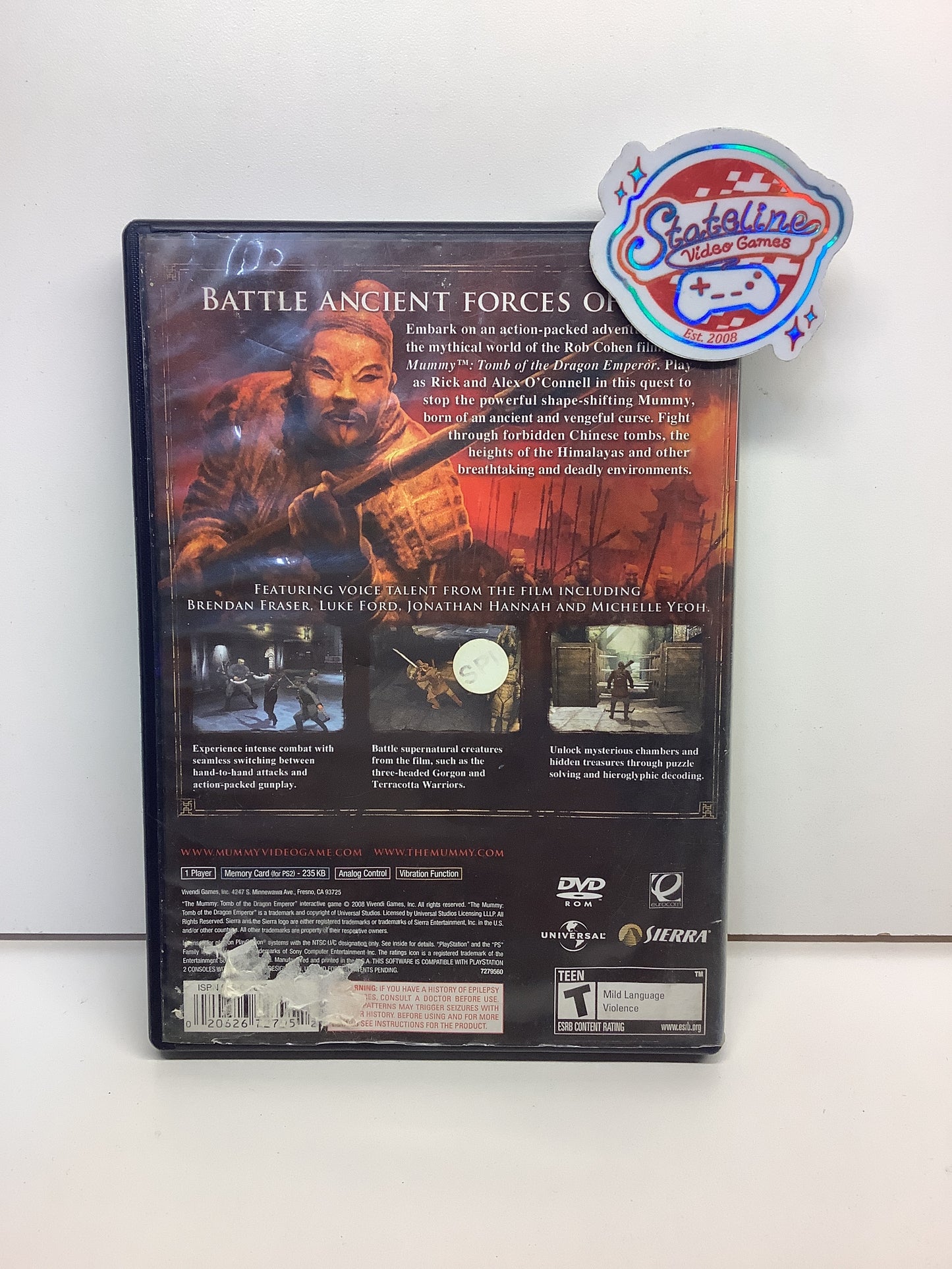 The Mummy Tomb of the Dragon Emperor - Playstation 2