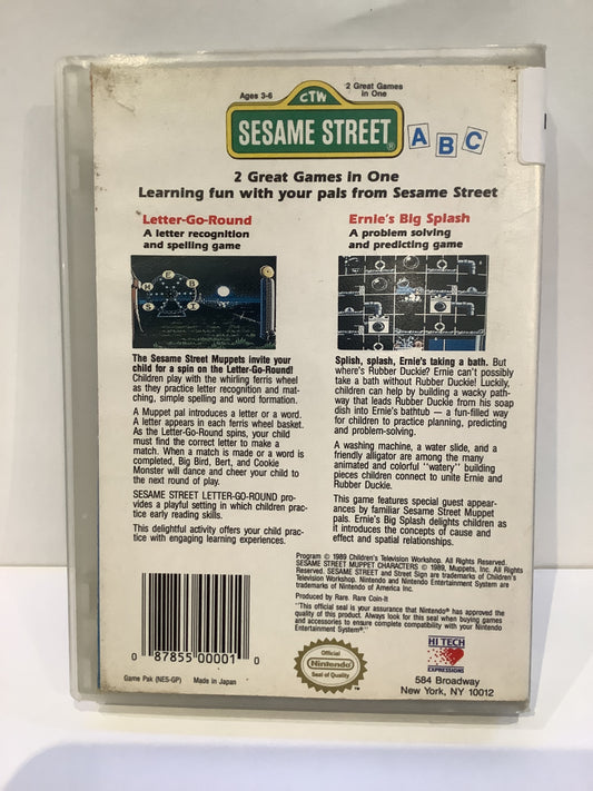 Sesame Street ABC - NES