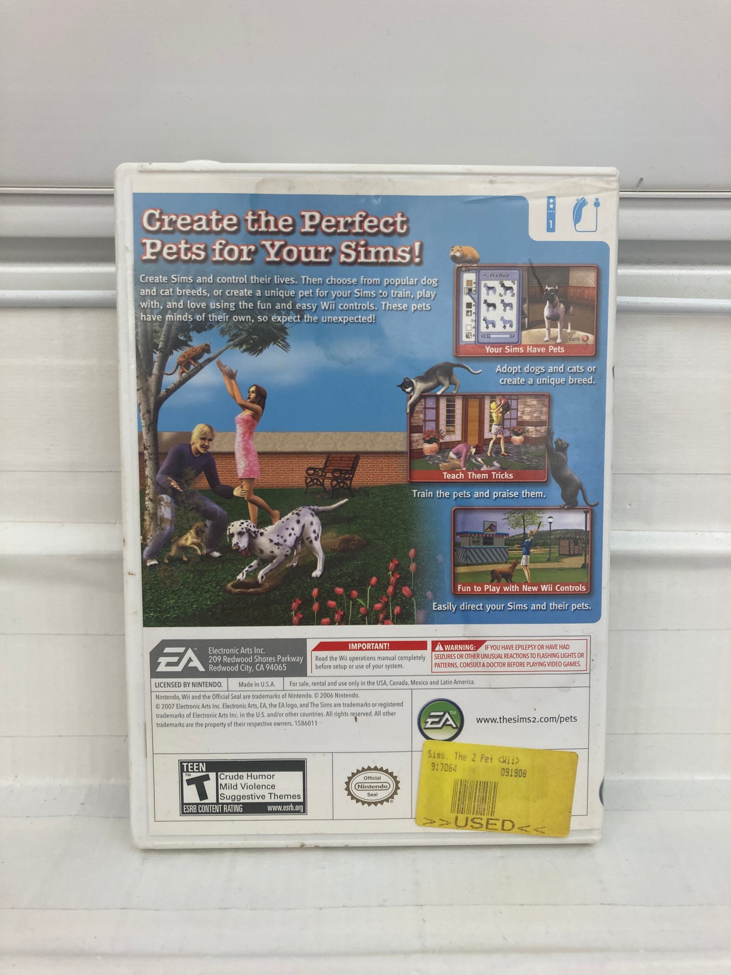 The Sims 2: Pets - Wii