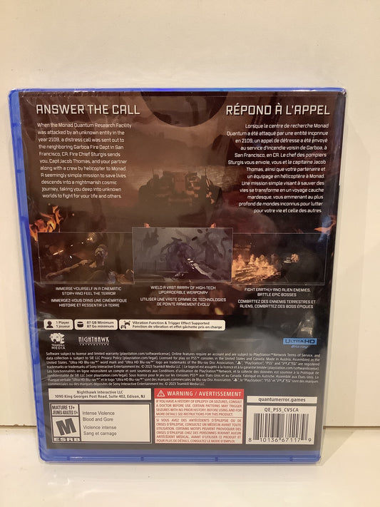 Quantum Error - PlayStation 5
