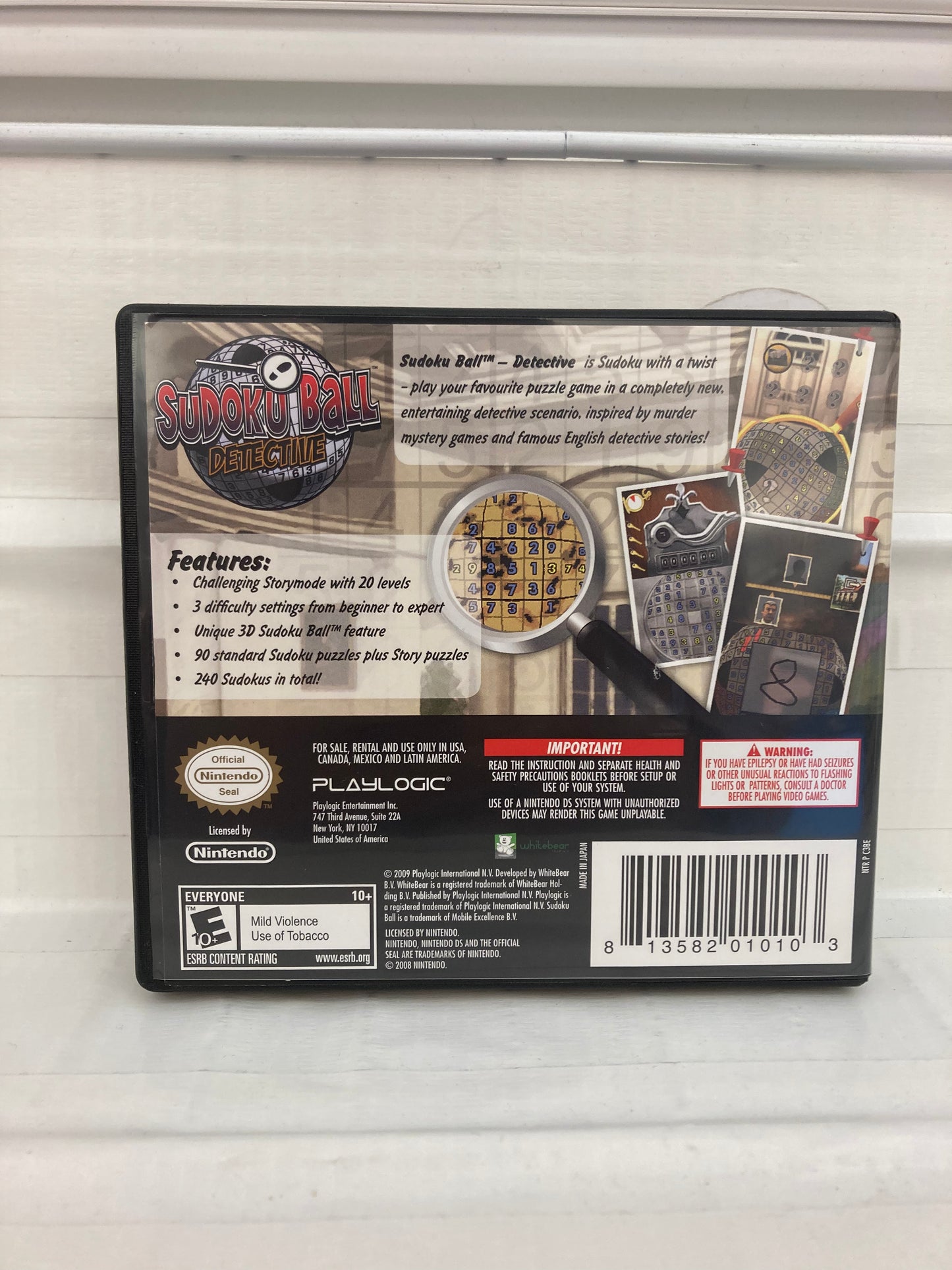 Sudoku Ball Detective - Nintendo DS