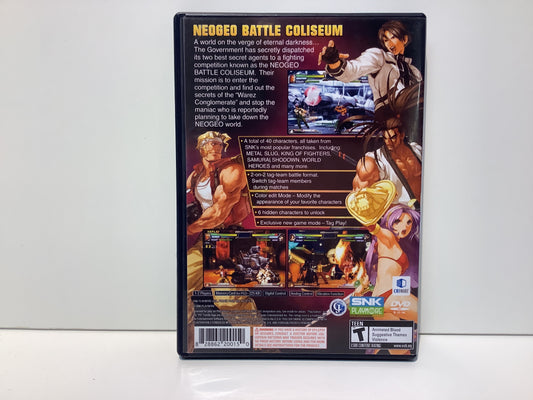 NeoGeo Battle Coliseum - Playstation 2