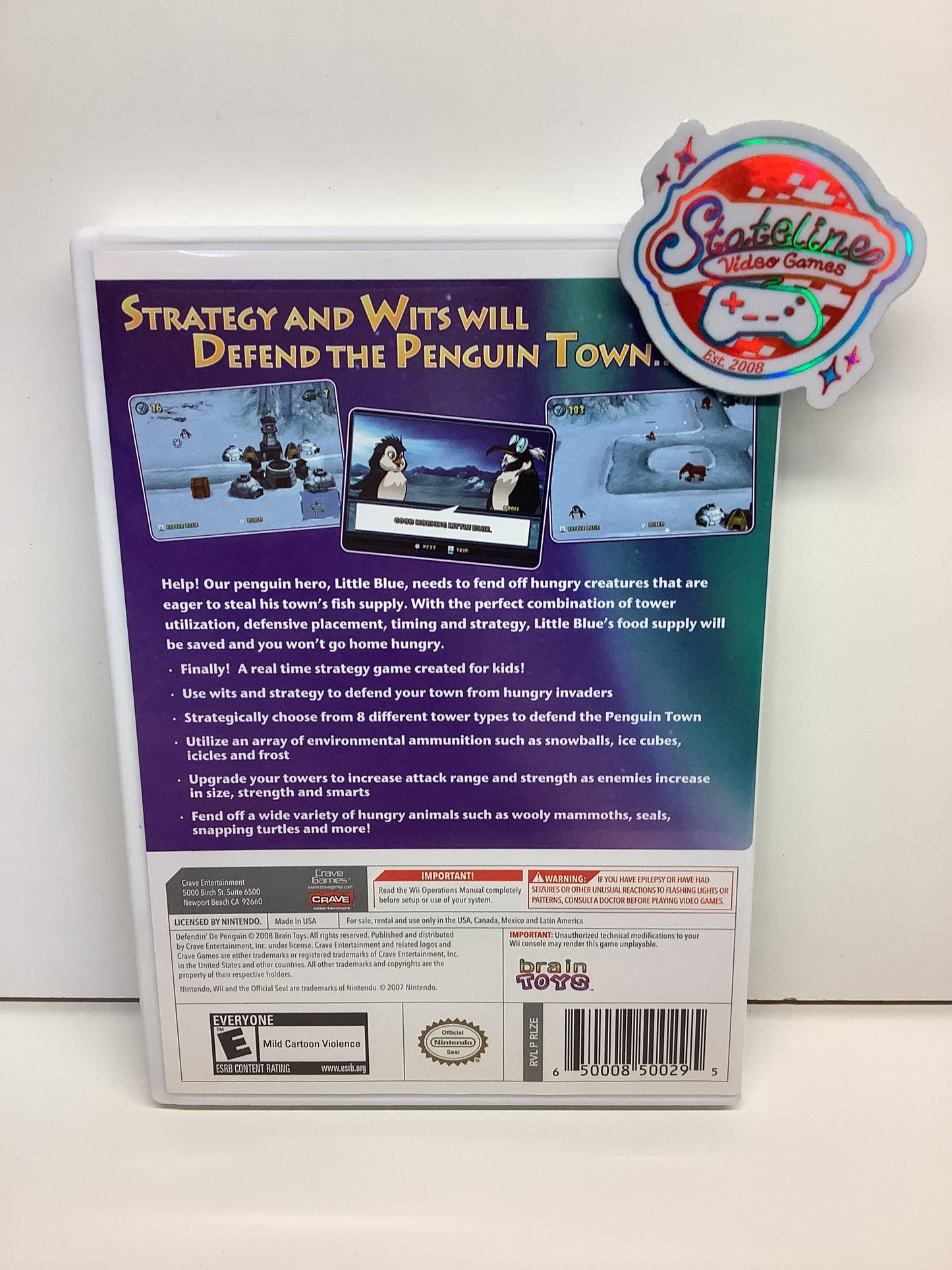 Defendin' de Penguin - Wii