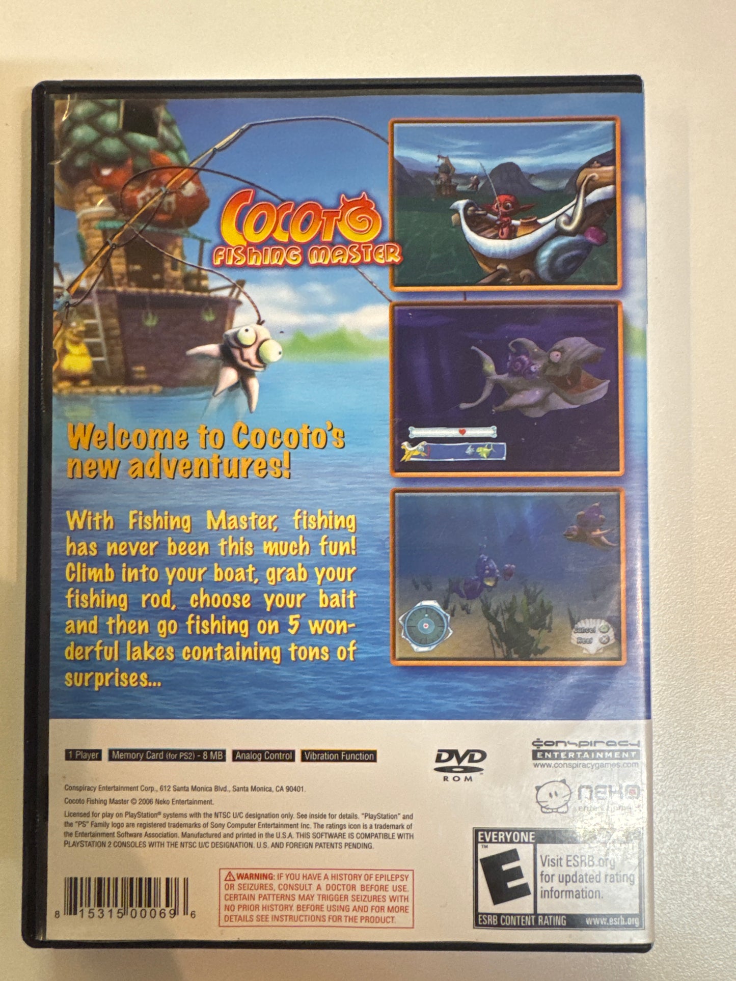 Cocoto Fishing Master - Playstation 2