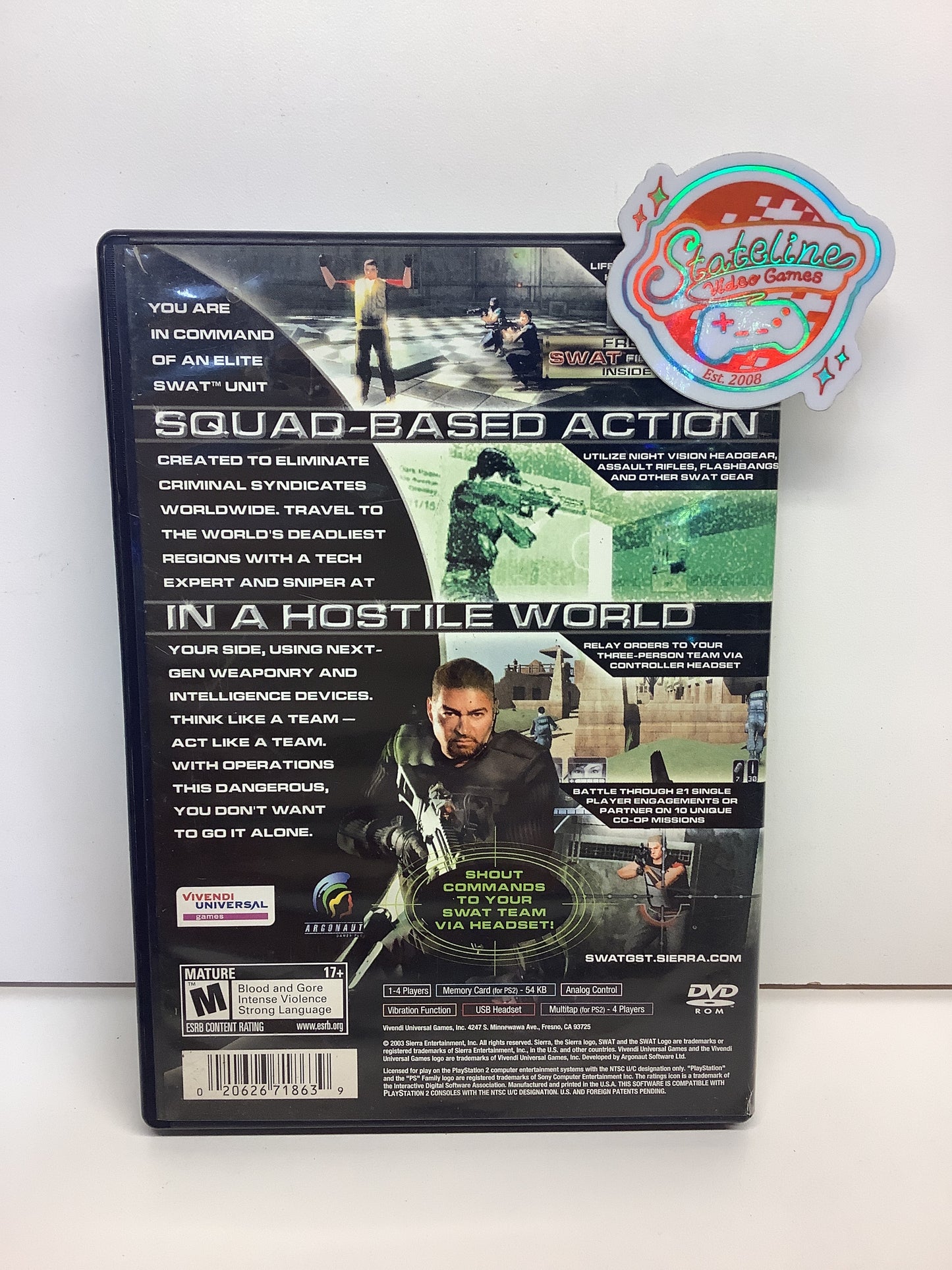 SWAT Global Strike Team - Playstation 2